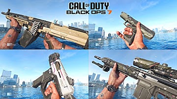 Call of Duty: Black Ops7 - ALL Weapons Inspect & Reload Animations