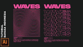 Creating Wavy Lines/Writing (Wavy Objects) in Adobe Illustrator