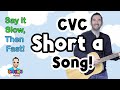 Short a song  phonics song  vowel letter a  how to pronounce  cvc short a version