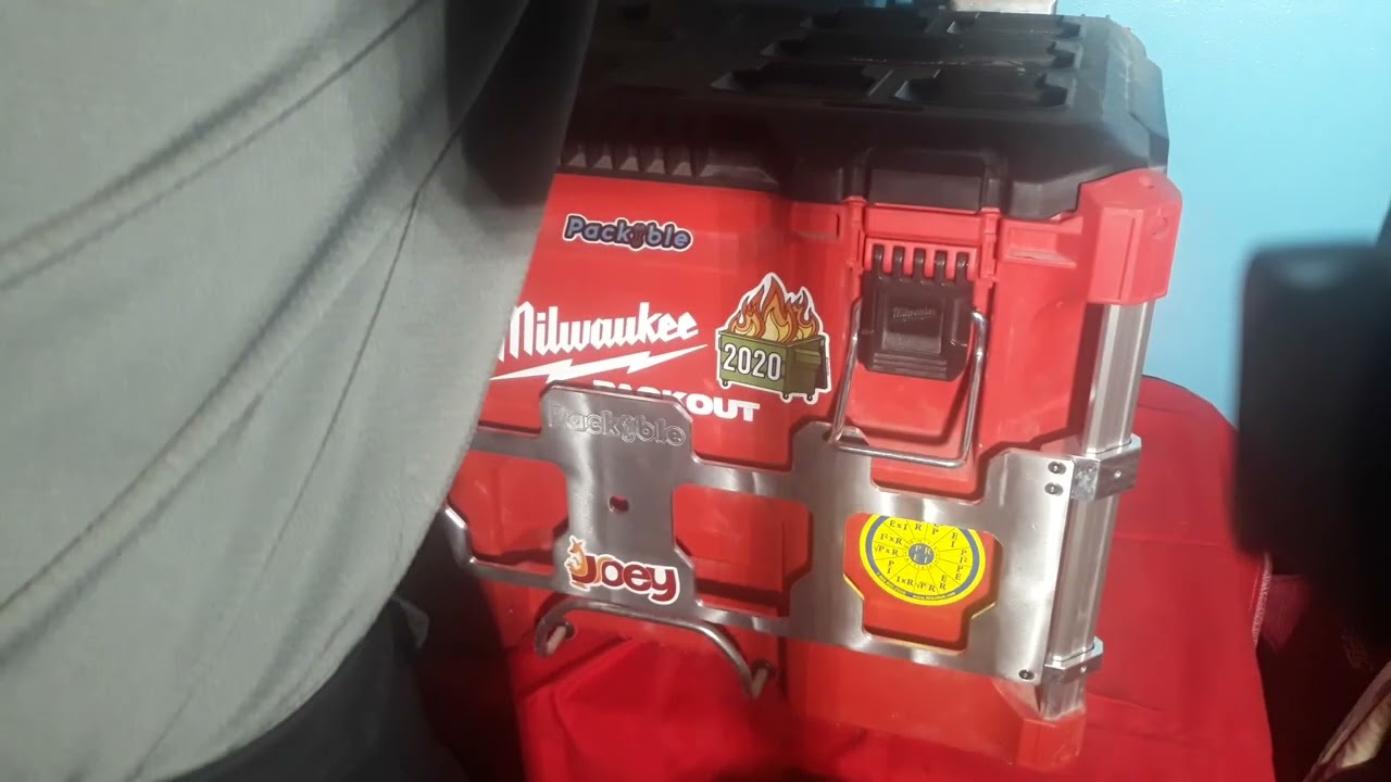 Milwaukee packout wheel bearing Clearance