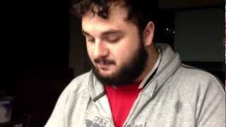 Dillon Dips A Flump Bar Into Kungpo Sauce