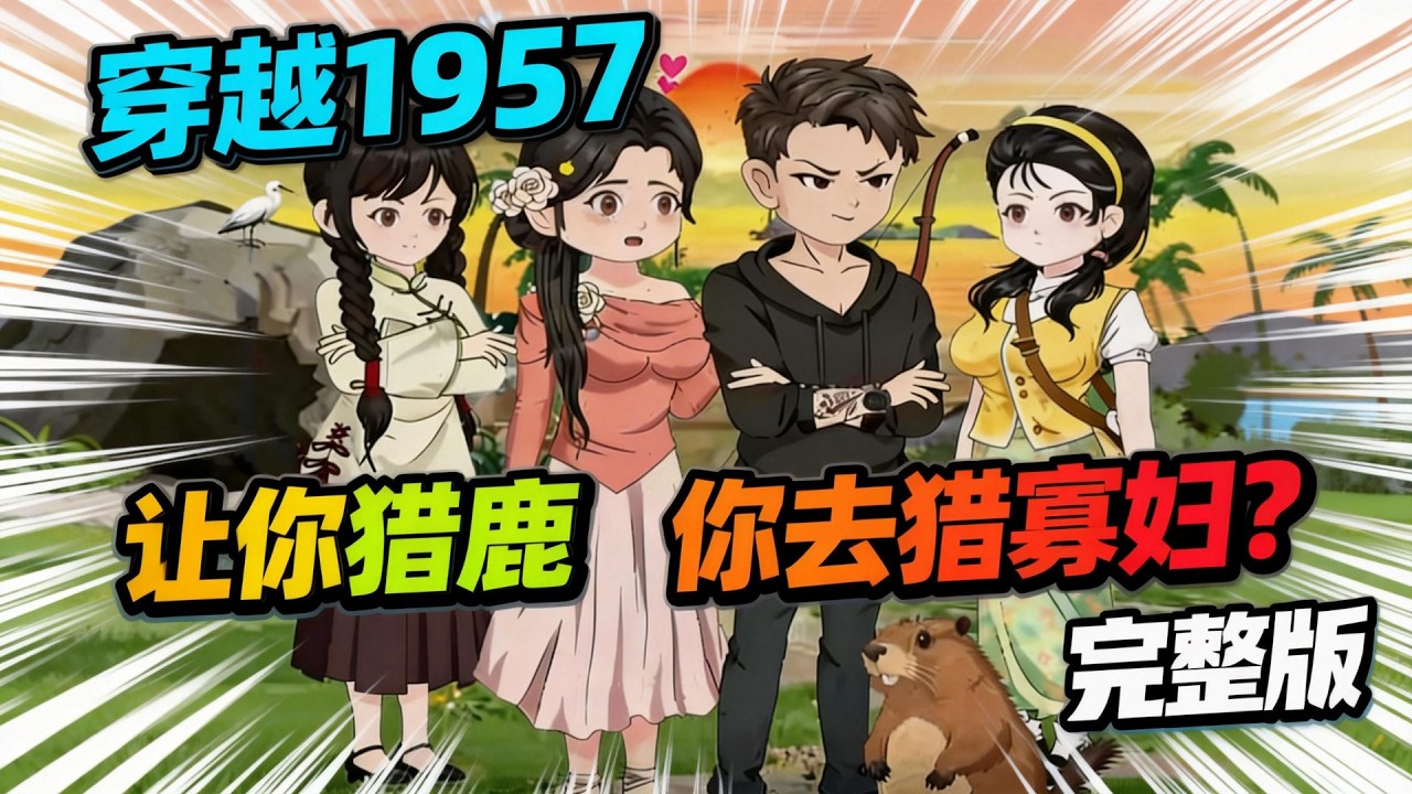 【一口气看完】李青山重生 1957，身携中医和狩猎传承，扛枪进老林，野鹿狍子野猪主动送上门，专挖百年人参王，养狗养蜂养海东青，日子过得风生水起！……#夜一漫谈 #1957：让你猎鹿，你去猎寡妇