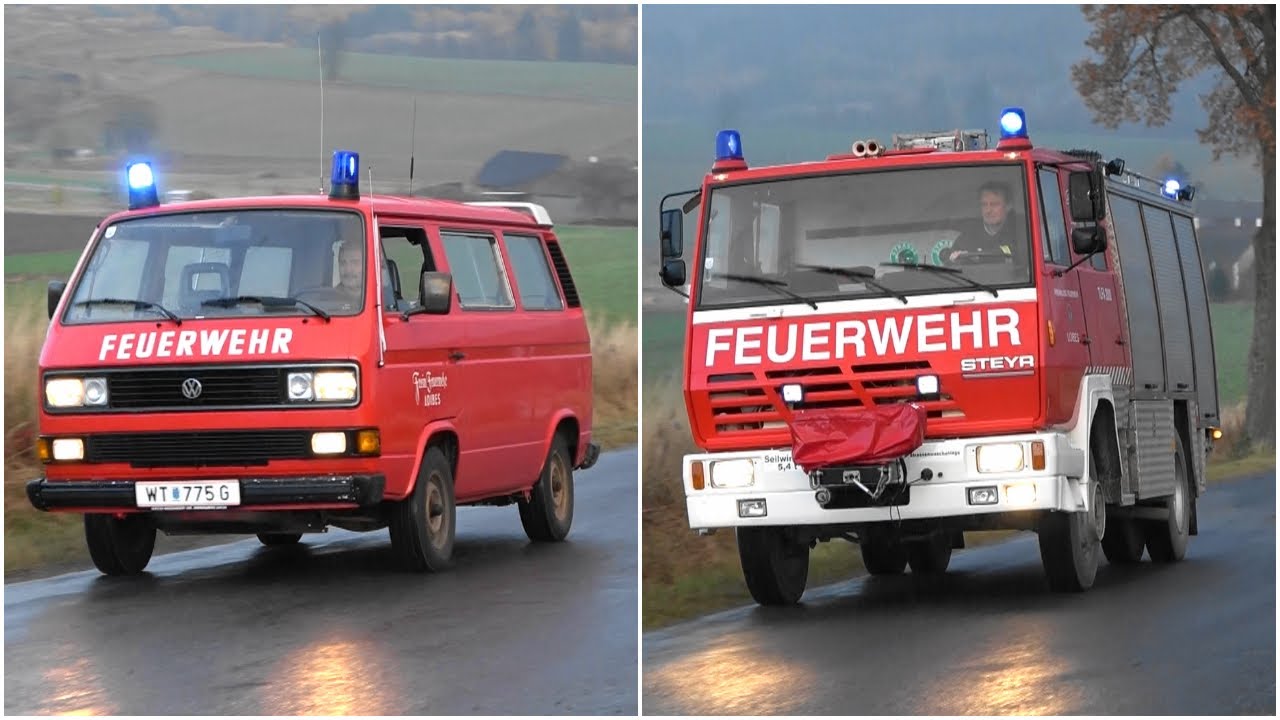 [VW T3 & Steyr 791] MTF + TLF-A Freiwillige Feuerwehr Loibes