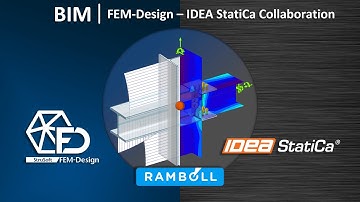 BIM I IDEA StatiCa - FEM-Design collaboration