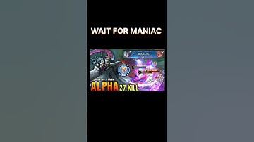 Alpha Best Build and Maniac #mobilelegends #mlbb #mlbbesports #shots