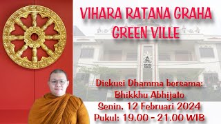 Diskusi Dhamma Senin, 12 Februari 2024