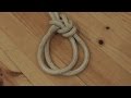 Learn how to tie a bowline on a bight  whyknot