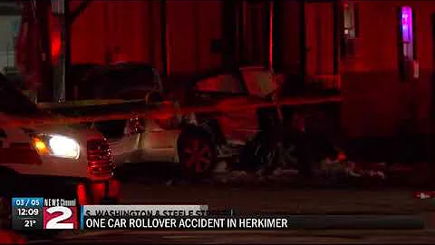 2 injured in Herkimer crash