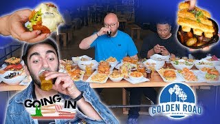 Ordering EVERY Beer & Food at Golden Road Brewery | Going In