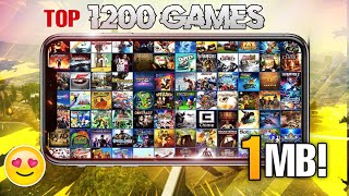 [1MB] Download 1200 Games for Android! 1200 Games in 1MB, (Hurry Up) Download Now 2022 screenshot 1
