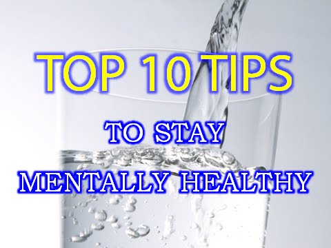 how to stay mentally healthy