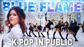 [K-POP IN PUBLIC | ONE TAKE] 버스킹 LE SSERAFIM(르세라핌) - BLUE FLAME dance cover by FLOWEN