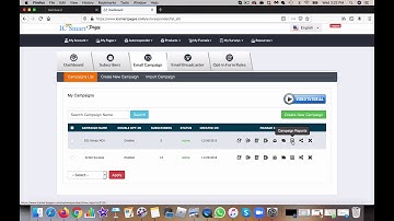 Ingreso Cybernetico | IC Smart Pages Importing a Campaign