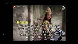 Story wa Dayak || instrumen sape