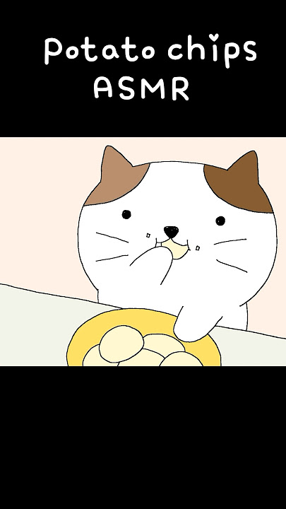 ASMR Potato chips 🥔 eating & cooking asmr #cooking #eating #pedro #asmr