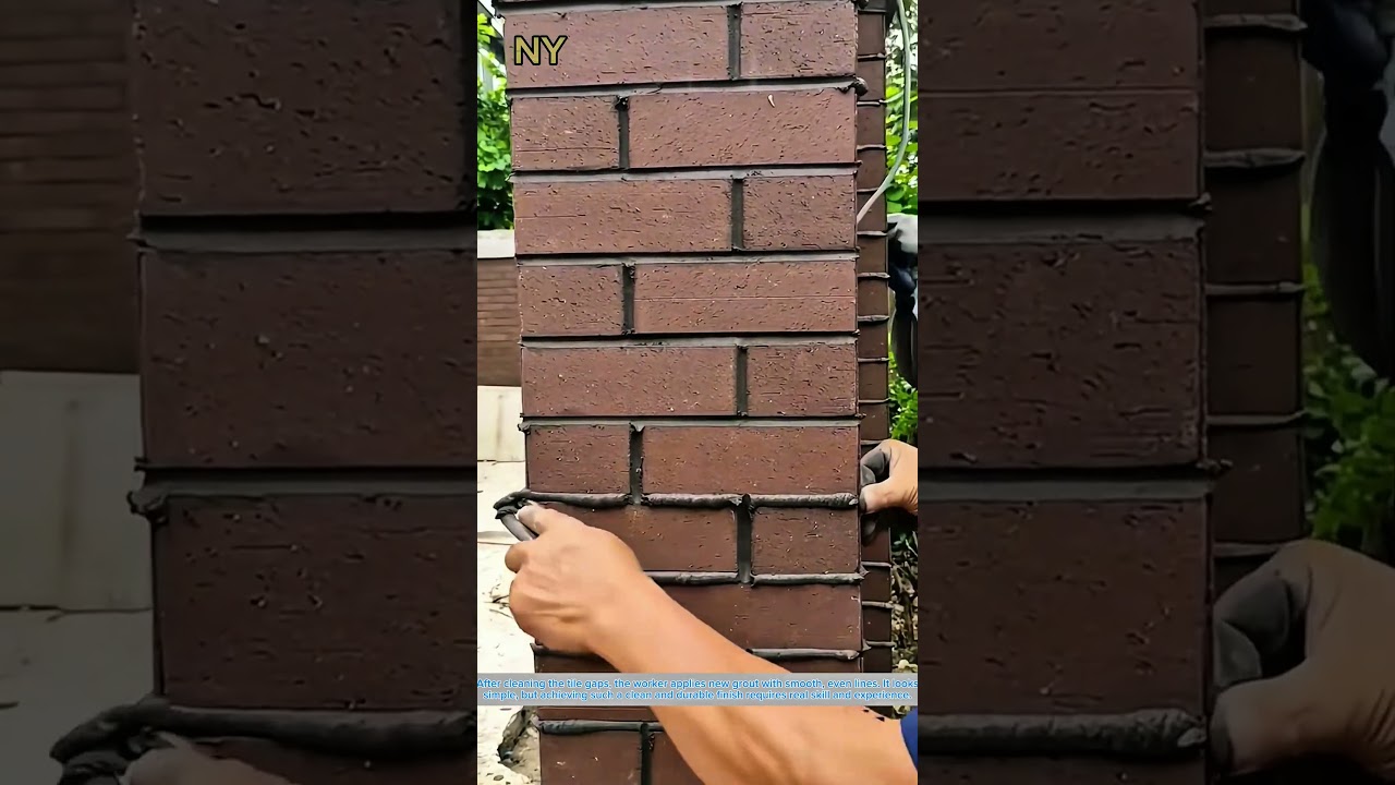 Fresh Tile Grout Lines: Clean, Sharp, Professional Finish!