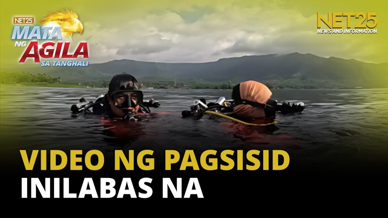 Pagsisid Video ng pagsisid sa Taal Lake, inilabas ng PCG - YouTube