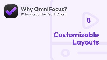Customizable Layouts in OmniFocus 4 | Why OmniFocus?