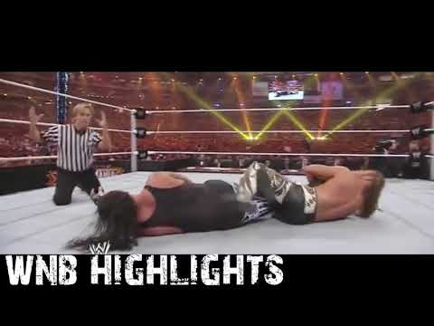 Shawn Michaels vs Undertaker WrestleMania 26 Highlights