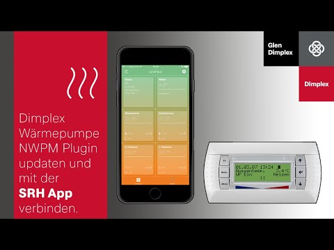 Dimplex Wärmepumpe NWPM - Plugin updaten + mit der SRH App verbinden | Dimplex