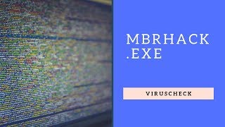 ✅MBRHack.exe📛 (Обычный MBR)