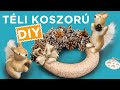 Téli koszorú DIY otthon - Csorba Anita