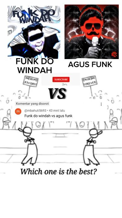 FUNK DO WINDAH VS AGUS FUNK #funk #vs