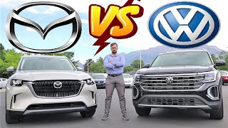 2024 VW Atlas vs 2024 Mazda CX-90: Which SUV Is Best?
