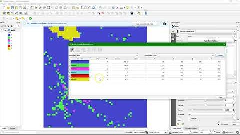 Create lookup tables from a Raster Attribute Table and reclassify raster using PCRaster in QGIS