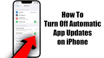 How to Turn Off Automatic App Updates on iPhone (2025)