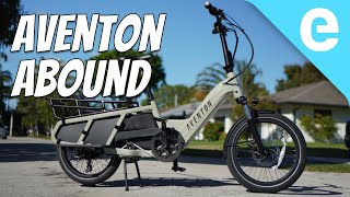 Aventon Abound review: Slick torque sensor cargo e-bike!