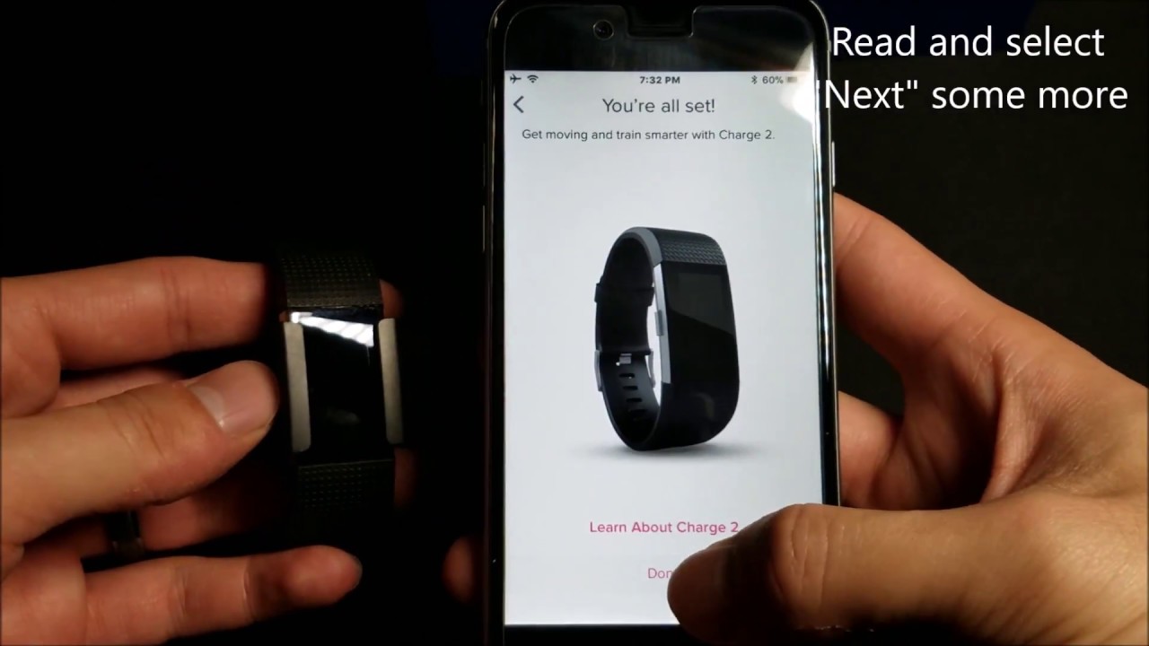 New Fitbit Charge 2 Setup - YouTube