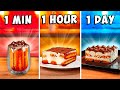 1 Minute vs 1 Hour vs 1 Day Tiramisu by VANZAI