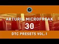 ARTURIA MICROFREAK - 30 DTC Presets Vol.1 - Live Demo