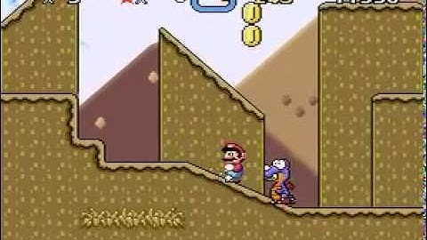 SMW Custom Level - Cookie Canyon 1