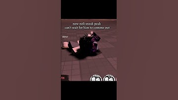 new noli sneak peak #forsaken #roblox #noli #forsakennoli #sneakpeek