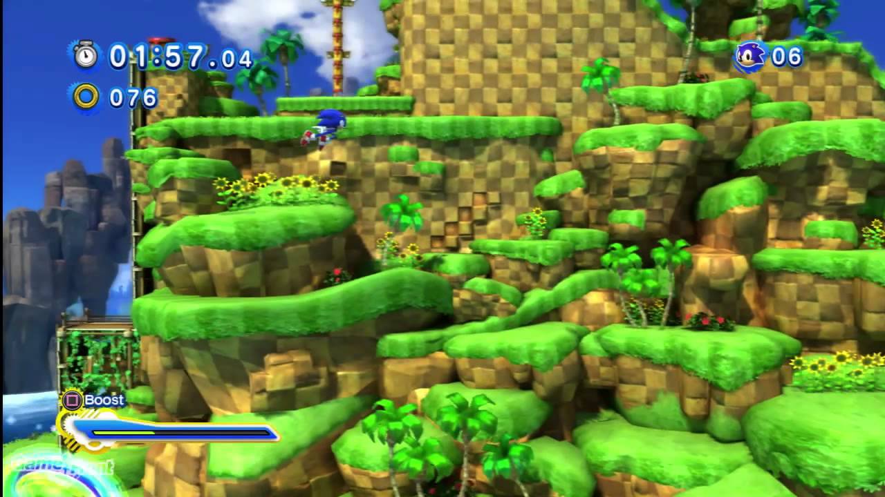 Green hill zone with lyrics(sonic generations) 