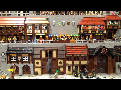 LEGO Seaside Castle Market Village | Skærbæk Fan Weekend 2019