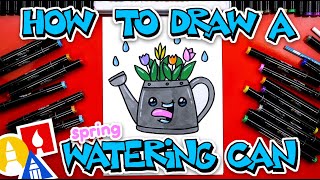 How To Draw A Funny Spring Watering Can by Art for Kids Hub 79,163 views 1 month ago 5 minutes, 47 seconds