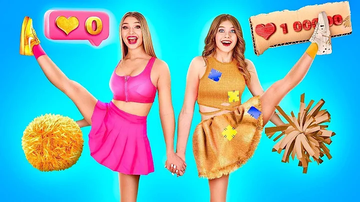 Broke Popular VS Rich Unpopular Cheerleader | How ...