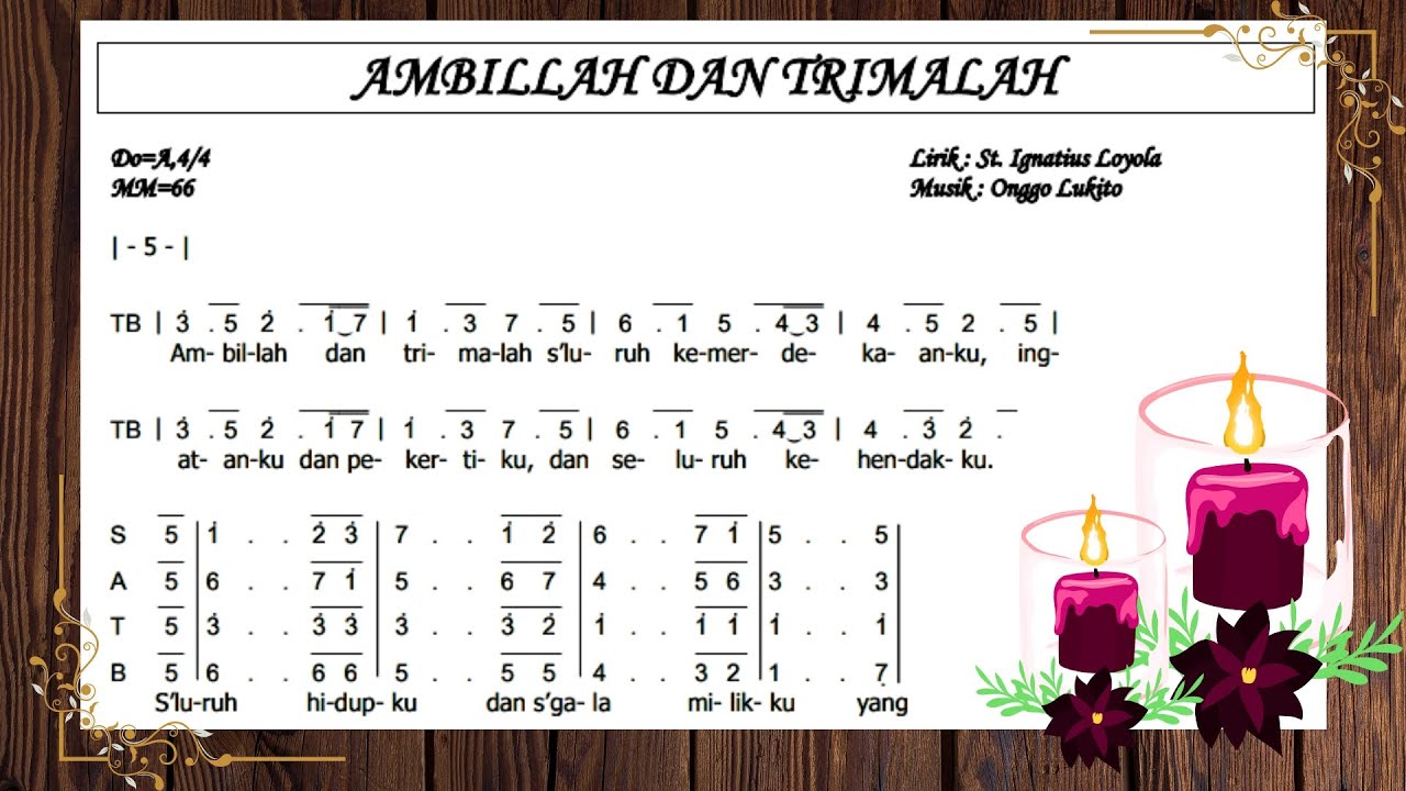 AMBILLAH DAN TRIMALAH (Onggo Lukito) || Link Deskripsi Video Lihat di Deskripsi Video ini!!