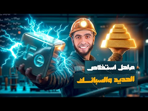 أفضل شرح للكيمياء ثانوية عامة 2026 السبائك واستخلاص الحديد د عبد الله حبشي
