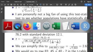 ECON 3406: Pooled and Two-Population Test Statistics
