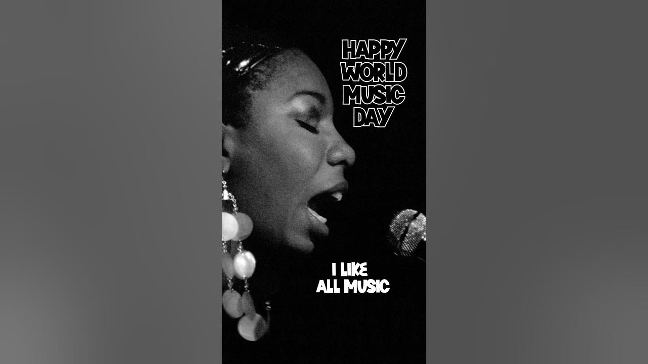 "All the music that I've heard all my life I've been influenced by..." - #ninasimone #worldmusicday "All the music that I've heard all my life I've been influenced by..." - #ninasimone #worldmusicday