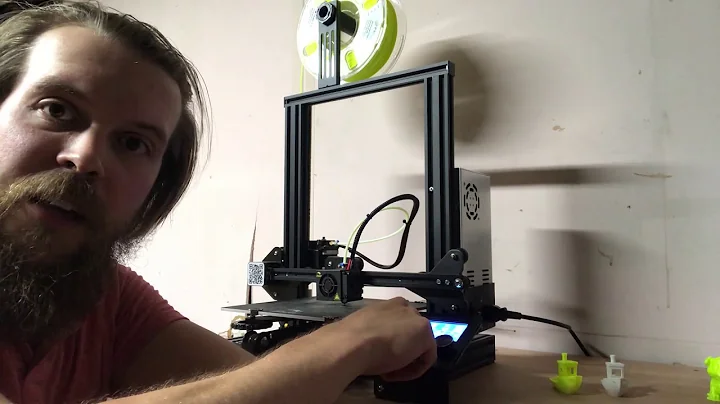 Starting a print and watching the first layers