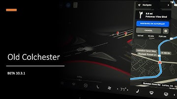 FSD Beta 10.3.1 First Impression on scenic Old Colchester 10.30.21