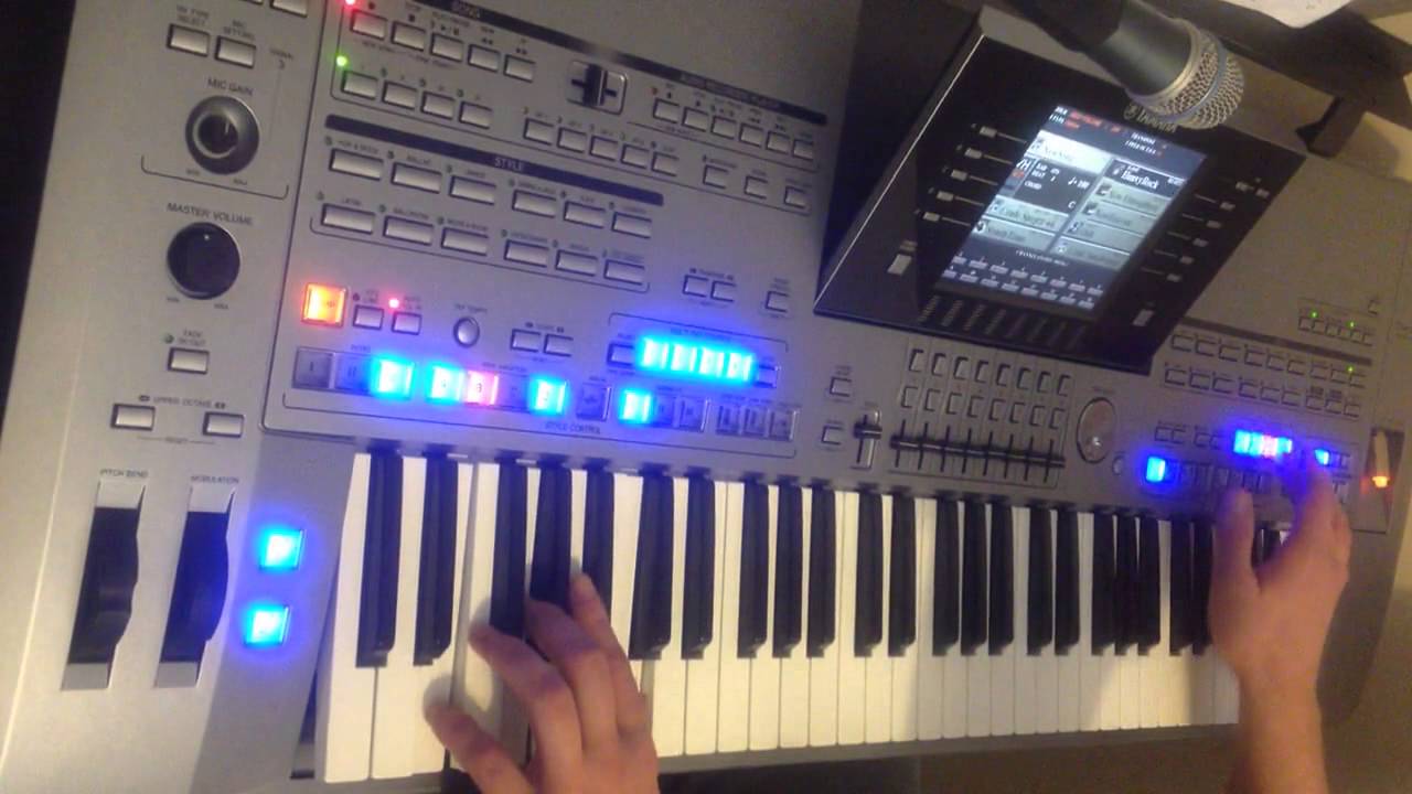 Czułe Spojrzenia * Yamaha TYROS 5 * wokal
