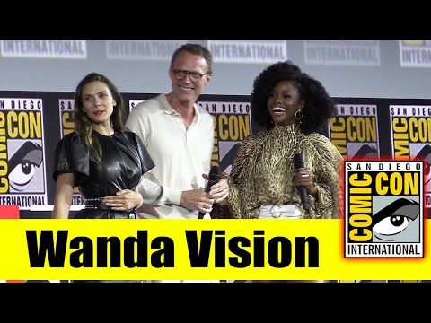 WANDA VISION | 2019 Marvel Comic Con Panel (Elizabeth Olsen, Paul Bettany, Teyonah Parris)