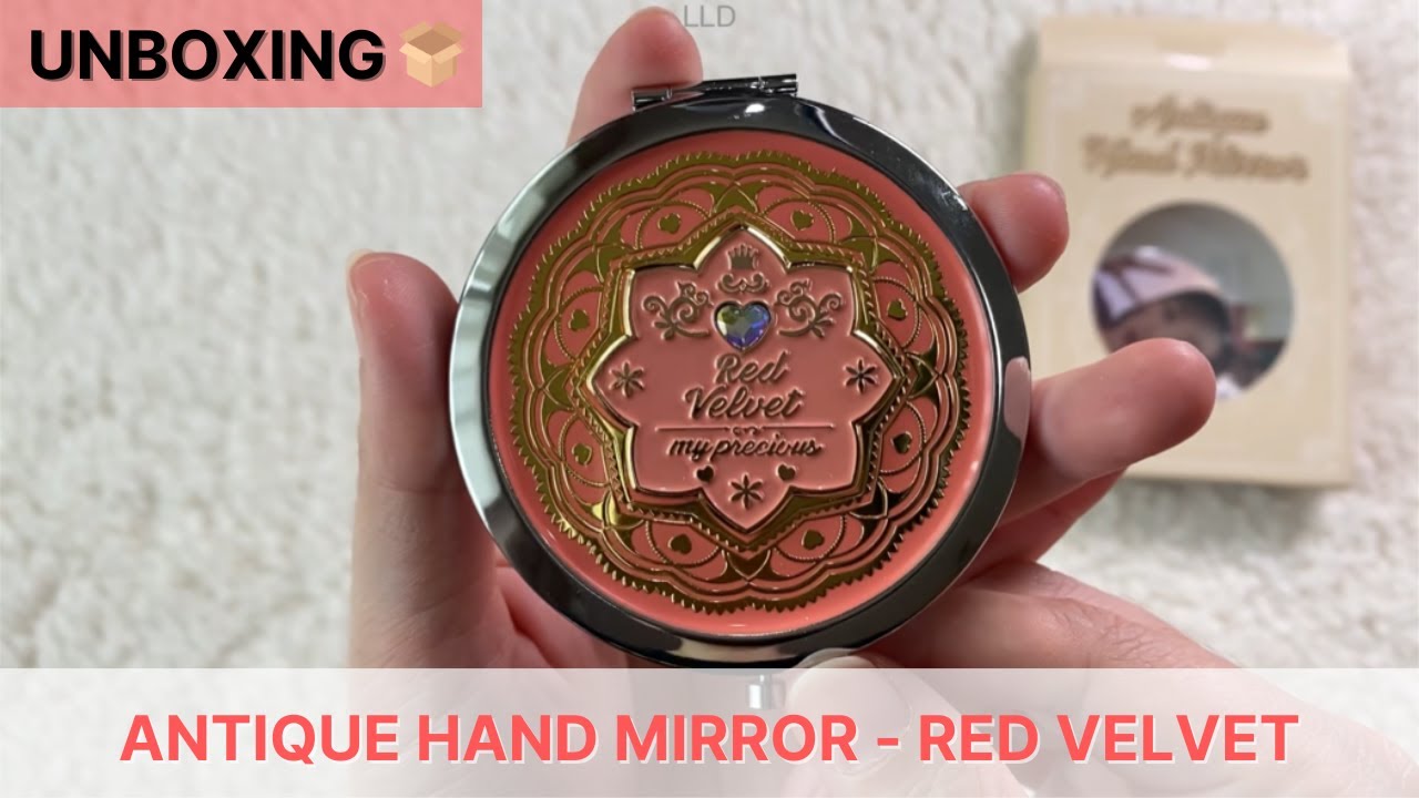 Red Velvet イェリ antique hand mirror トレカ UnBoxing แกะกล่อง : ANTIQUE HAND MIRROR - Red Velvet_SEULGI - YouTube