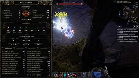 Lightning Blast / Ele Nova Sorcerer - Training Dummy Burst